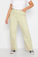 vaqueros elasticos pata ancha crema mujer curvy y tallas grandes yours