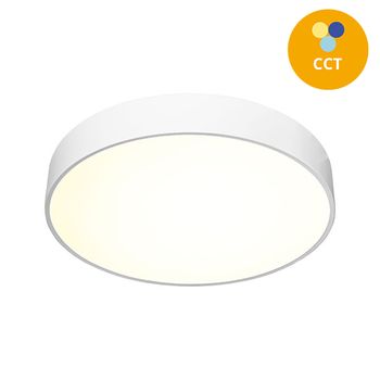 Plafón bilac redondo 62w led cct 3000/4200/6000k al.9xd.60cm blanco