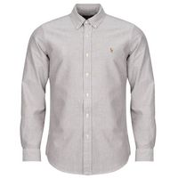 polo ralph lauren camisa manga larga camisa de corte recto en oxford para hombre