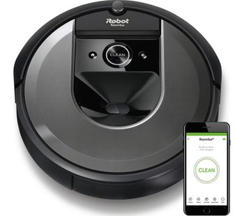 Roomba I7158 Robot Vacuum Cleaner - Black, Black