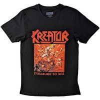 kreator tops y camisetas pleasure to kill para mujer