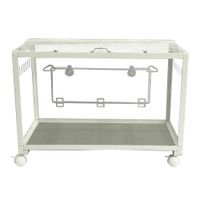 jaula tiaki para hamsteres blanca - 79 x 44 x 60 cm l x an x al