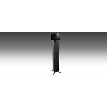 Bluetooth Tower Speaker With PLL Radio And USB Port 100cm Black With LED Display