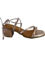 de kaola 979 sandalias de mujer ante serraje platino