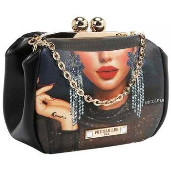 Nicole Lee Bandolera MINI BOLSO CRUZADO CON CIERRE KISS LOCK (SAMANTHA LA BELLEZA) para mujer
