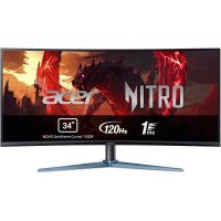 monitor acer nitro ed0 ed340cuj0bmiipx 34 wqhd 120hz va curvo zeroframe adaptivesync altavoces