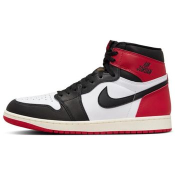 Nike Zapatillas altas 1 High OG Black Toe Reimagined para mujer