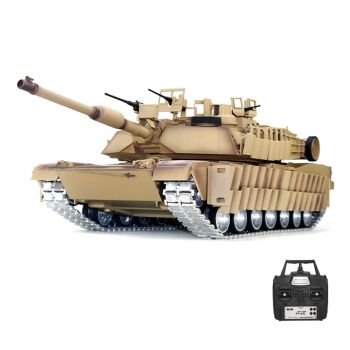 Modeloo Tongde M1212 Americano MIA2 SEP TUSK II ABRAMS 1/16 2.4G Tanque RC Altavoz de batalla Disparo Carro de RC Modelo