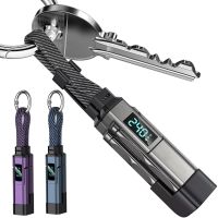 4 en 1 65w27w cable de carga con llavero con pantalla vaw usb-atype-c a type-c ip soporta qc30 scp carga rapida tr