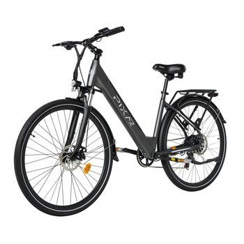 Pixar City1 250w 36v 10,4ah Ebike 120kg 15° Subida Gris