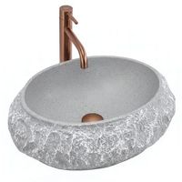 lavabo sobre encimera mika gabro grey