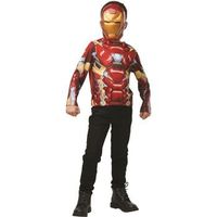 conjunto de peto marvel iron man rubies