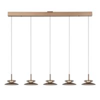 lampara colgante led santiago 5x10w