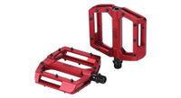 bb enigma flat pedals matte red