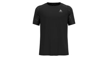 Camiseta de manga corta odlo essential  p print  p negra