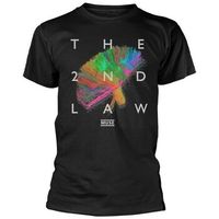 muse camiseta the 2nd law para mujer