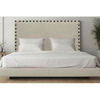 cabecero cama bruselas beige 135x70 cm