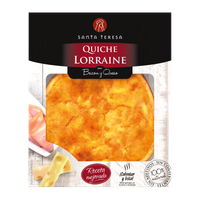 quiche lorraine bacon y queso santa teresa 200 g