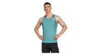 camiseta de tirantes adidas performance adizero archive azul hombre