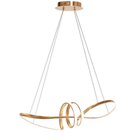 lampara toolight lhj036-cp gold led
