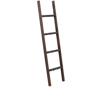 Escalera estantería madera 41.5x11.5x160h cm