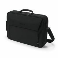 maletin dicota eco multi plus base 173 poliester reciclado negro con bandolera