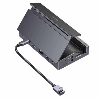 UGREEN CM800 estación de acoplamiento USB-C 9-en-1 con USB2.0 4K60Hz RJ45 1000M PD100W USB-C 10Gbps USB-A 10Gbps ranuras