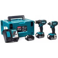 juego de 2 maquinas makita dlx2127tj1 18v 50ah makita