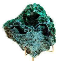 dioptasa - piedra natural de la republica del congo mindouli - cristal verde esmeralda poderoso sanador  5210 ct - certificado de autenticidad