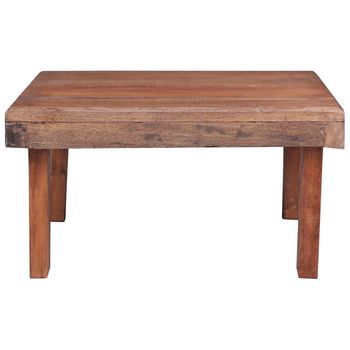Mesa De Centro 60x45x23 Cm Madera - Marrón