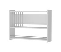 estanteria de pared para cocina helsingor aglomerado 60 x 84 x 20 cm blanco encasa