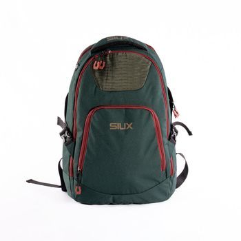 Siux - Mochila De Pádel  Edge Con Espacio Para 1 Pala Y Zapatillas, Diseño Funcional Y Espalda Acolchada, Verde