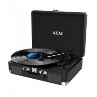 gramofono akai att-18bt bluetooth 53 negro