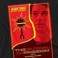 star trek tops y camisetas the next generation season 1 episode 21 para mujer