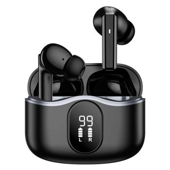 Jiadeshi M18 Auriculares inalámbricos Bluetooth 5.4, 4 mic / 6 mic reducción de ruido en llamadas, diafragma compuesto 1