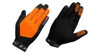 gripgrab vertical long gloves black orange