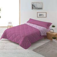 relleno nordico 300gr bicolor reversible cama 150cm 240x220cm rosalila donegal collections