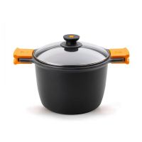 olla bra efficient 20cm 41l aluminio fundido antiadherente induccion