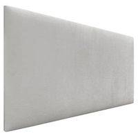 dhome cabecero de terciopelo liso 95x60 camas 8090 - blanco