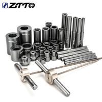 ztto-juego de herramientas de extraccion de instalacion de eje de buje de bicicleta herramienta de reparacion de herramientas de extraccion de prensa de rodamiento maestro bb