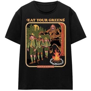Steven Rhodes Camiseta Eat Your Greens para mujer