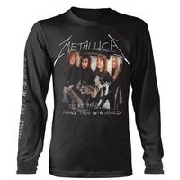 metallica camiseta manga larga ph3670 para mujer