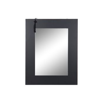 Espejo Mdf Cristal 70x2x90 Oriental Negro