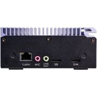 barebone shuttle edge pc spcel12 intel celeron j6412 32gb ram ssd m2 dual lan vesa