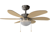 ventilador de techo - cecotec energysilence aero 350 50 w 3 cream