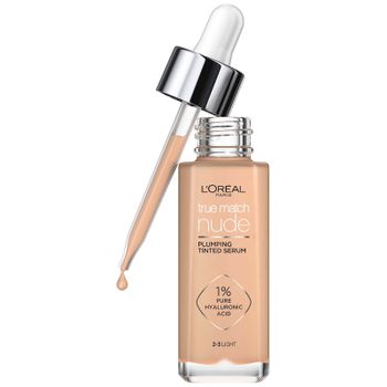 L'Oréal Paris True Match Nude Plumping Tinted Serum (Various Shades) - 2-3  Light