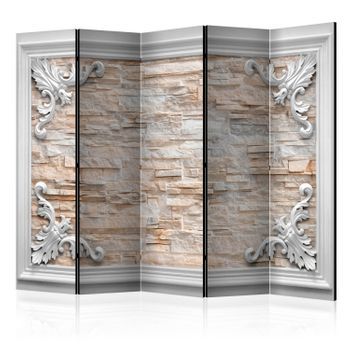 Biombo - Brick In The Frame (orange) Ii [room Dividers]