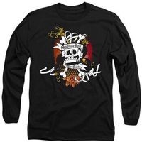 spongebob squarepants camiseta manga larga rest in peace para mujer