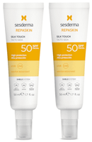 sesderma repaskin tacto seda spf50 2x50 ml