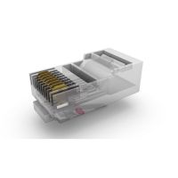 conector utp cat5e rj45-macho 25unds